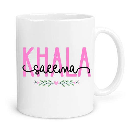 Personalised Asian Family Relation Mugs